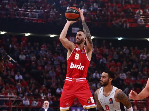 Η βαθμολογία της Euroleague μετά την άνετη νίκη του Ολυμπιακού επί της Μπασκόνια