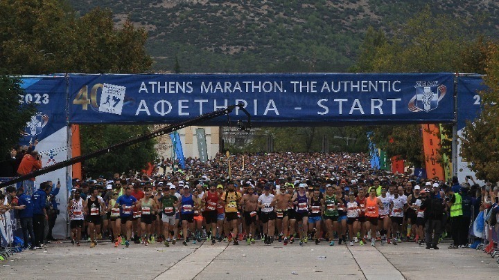 41ος Αυθεντικός Μαραθώνιος Αθήνας: Ξεκινάει ο ιστορικότερος αγώνας της Αθήνας