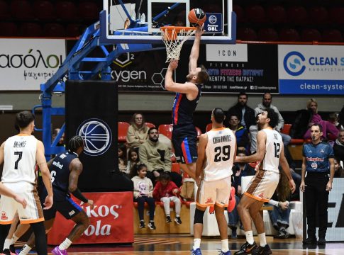 Προμηθέας – Πανιώνιος 85-87: Πρώτο κυανέρυθρο «διπλό» στην σεζόν (vid)