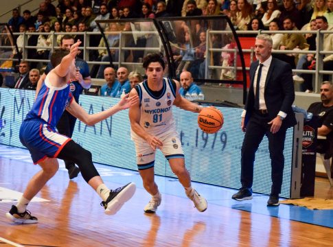 Elite League: Επιστροφή στις νίκες για την Μύκονο (87-79)