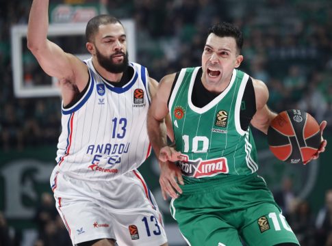 Η βαθμολογία της Euroleague μετά τη νίκη του Παναθηναϊκού κόντρα στην Εφές