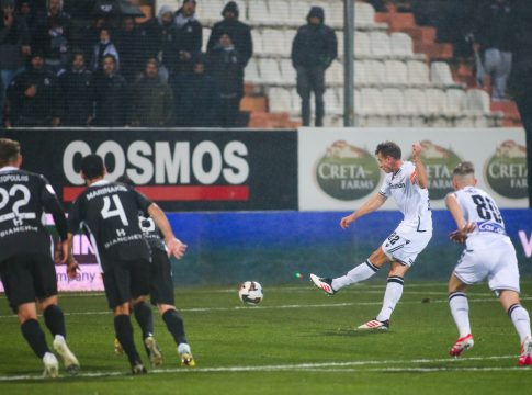 Πέναλτι ο Σβαμπ και 3-0 ο ΠΑΟΚ τον ΟΦΗ (vid)