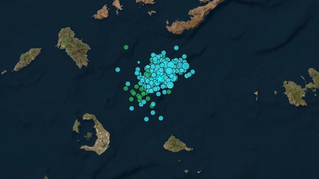 Σεισμός ανοιχτά της Αμοργού