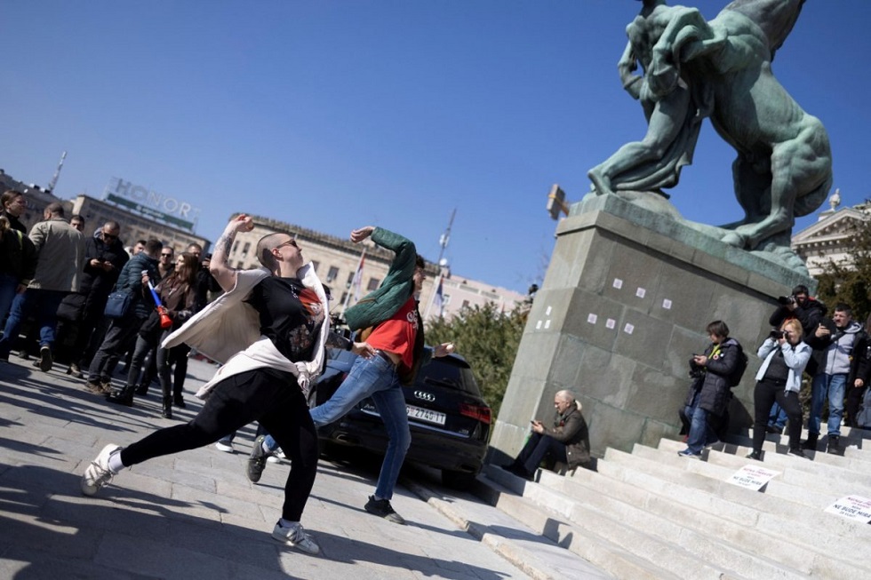 Σερβία: Οι φοιτητές και οι πολίτες συσπειρώνονται για τη γενική απεργία για το Νόβι Σαντ